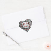 Broken Heart Hart Sticker (Envelop)