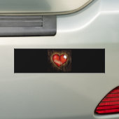 Broken Heart/Mending Heart-bumper sticker (En voiture)