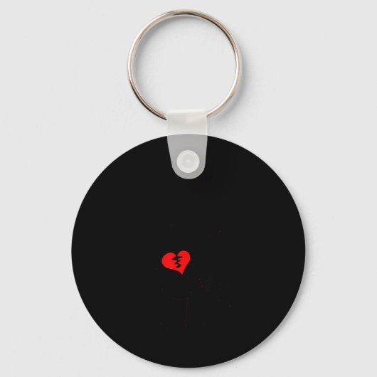 Broken Heart Valentine  Sleutelhanger (Voorkant)