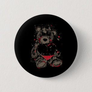 Broken Hearted Beer Kostuum Cool Easy Halloween Gi Ronde Button 5,7 Cm
