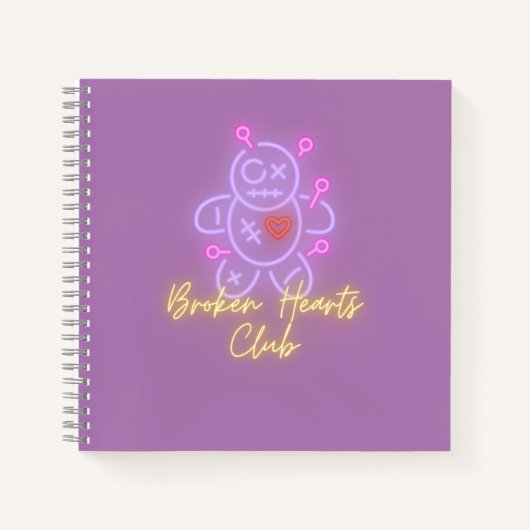 Broken Hearts Club Burnbook Notitieboek (Voorkant)