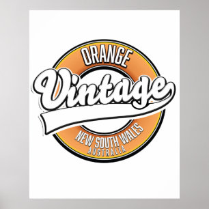 Broken Hill australia  logo. Poster