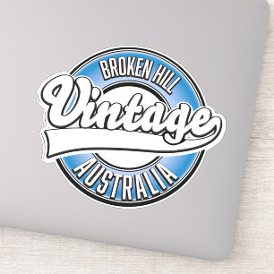 Broken Hill australia  logo. Sticker