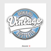 Broken Hill australia logo. Sticker (Vel)