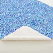 Broken Kaleidoscope Sherpa Blanket Sherpa Deken (3/4)