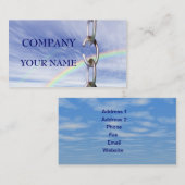 Broken keten visitekaartje (Voorkant / Achterkant)