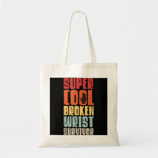Broken pols Survivor Hand Injury Arm Sur Tote Bag