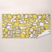 BROKEN POP lemon Badhanddoek (Badhanddoek)