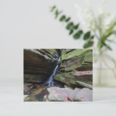 Broken Rock Herfsten, Hocking Hills, Ohio Briefkaart (Staand voorkant)