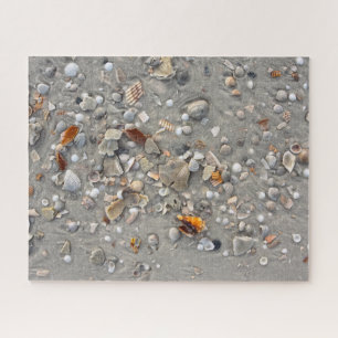 Broken Shells on Cape San Blas, Florida 16x20 Legpuzzel