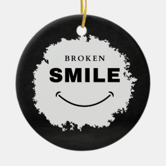 Broken Smile - Emotionele Esthetische Keramische O Keramisch Ornament