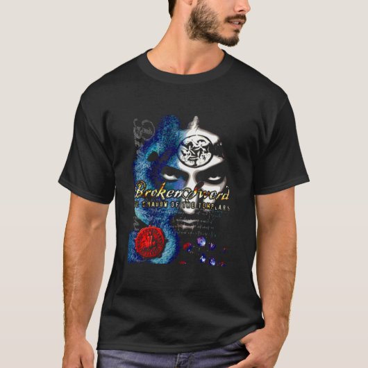 Broken Sword (Black Classic T-shirt (Voorkant)