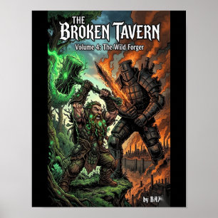 Broken Tavern Vol 4 Poster — Officiële Boekomslag