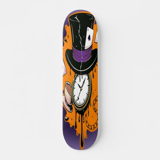Broken Time Mad Hatter Skateboard (Voorkant)