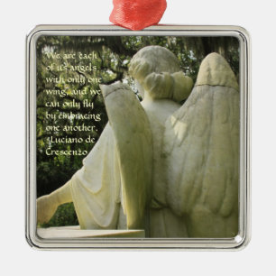 Broken Wing Angel Ornament