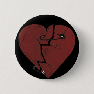 BrokenHeart Ronde Button 5,7 Cm