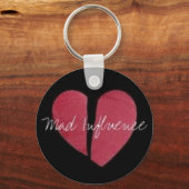 brokenhrtlogo sleutelhanger (Voorkant)