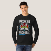 Broker In Progress Trainee Student T-shirt (Voorkant volledig)