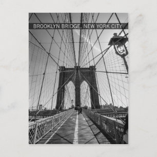 broklyn bridge , new york city briefkaart