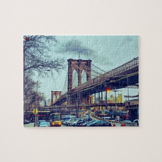 Broklyn Bridge New York Jigsaw Puzzle (Horizontal)