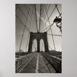 broklyn bridge new york poster
