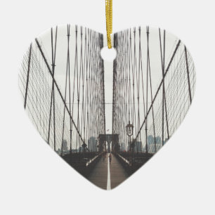 broklyn brug keramisch ornament