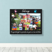 brokstukken canvas afdruk (Insitu (Houten vloer))