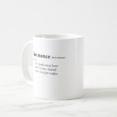 BROMANCE (definitie) Koffiemok (Voorkant links)