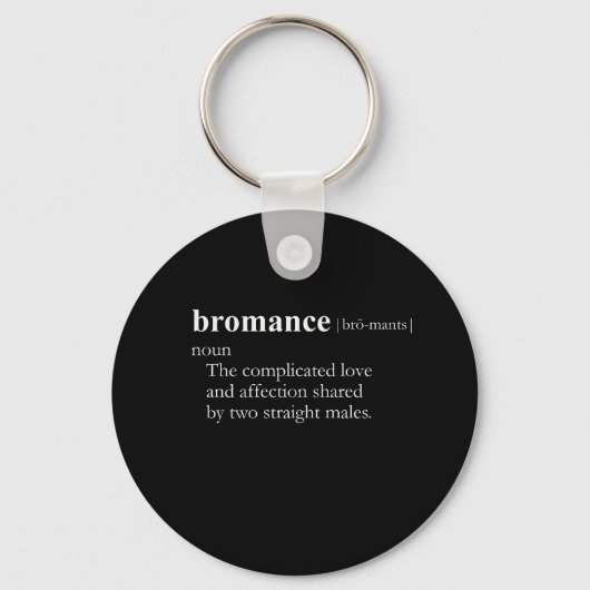 BROMANCE (definitie) Sleutelhanger (Voorkant)