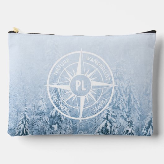 Brombalmonogram wintersparren etui (Voorkant)