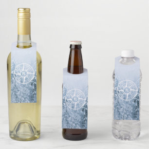 Brombalmonogram wintersparren flessenhanger