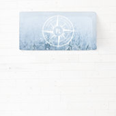 Brombalmonogram wintersparren spandoek (Insitu)