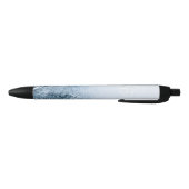 Brombalmonogram wintersparren zwarte inkt pen (Bodem)