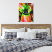 Bromelia Canvas Afdruk (Insitu (Slaapkamer))