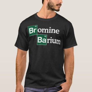 Bromine en Barium Funny Science T-shirt
