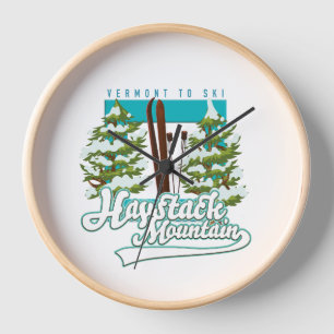 Bromley Mountain Peru Vermont US Ski logo Klok