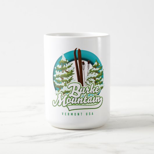 Bromley Mountain Peru Vermont US Ski logo Koffie M Koffiemok (Center)