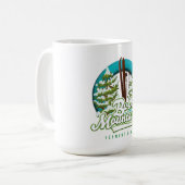 Bromley Mountain Peru Vermont US Ski logo Koffie M Koffiemok (Voorkant links)
