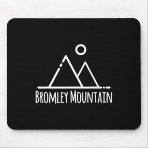Bromley Mountain Ski Skiër Skisport Kamperen Wande Muismat