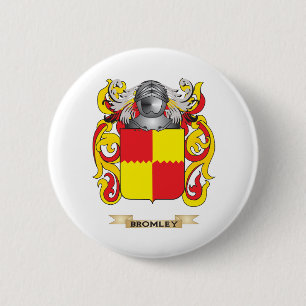 Bromley Wapenkat (gezinscrest) Ronde Button 5,7 Cm