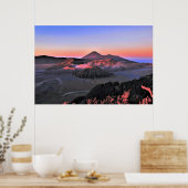 Bromo Dawn Poster (Keuken)
