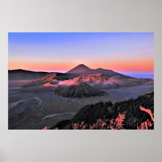 Bromo Dawn Poster (Voorkant)