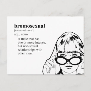 BROMOSEXUAL BRIEFKAART