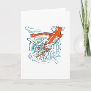 Brompton Bicycle Card Kaart