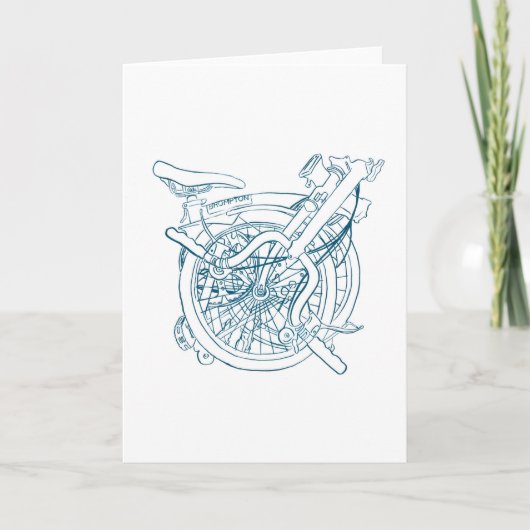 Brompton Bicycle Kaart (Voorkant)