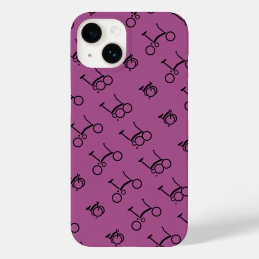 Brompton Folding Bike iPhone 8/7 Coque brillant (Verso)
