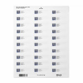 Bron en Top Eucharistisch ontwerp Etiket (Full Sheet)