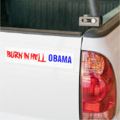 BRON IN HELL, OBAMA BUMPERSTICKER (Op Truck)