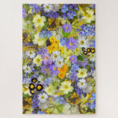 bronbloemen puzzel legpuzzel (Verticaal)