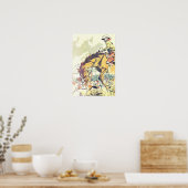 BRONC ART. 13 x 19 Canvas afdrukken Poster (Keuken)